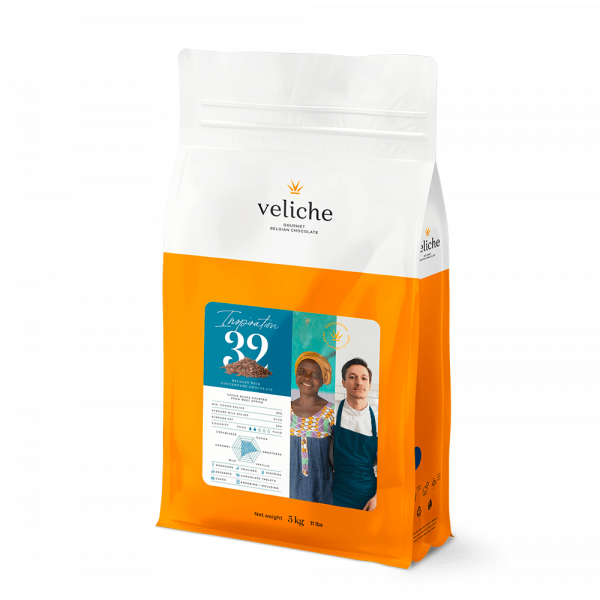 Бельгійський шоколад Veliche Gourmet Milk 32% | Молочний 10 кг Inspiration