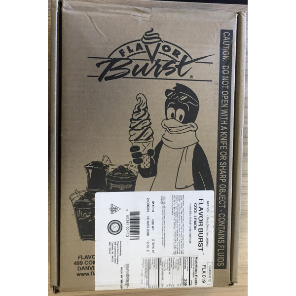 Концентрований сироп "Flavor Burst" | 3,785 л Лимон
